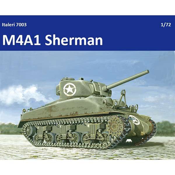 italeri 7003 M4A1 Sherman