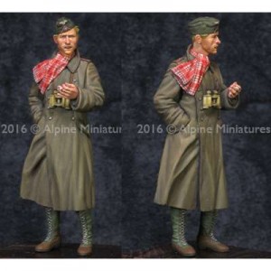 alpine miniatures 35209 DAK AFV Commander