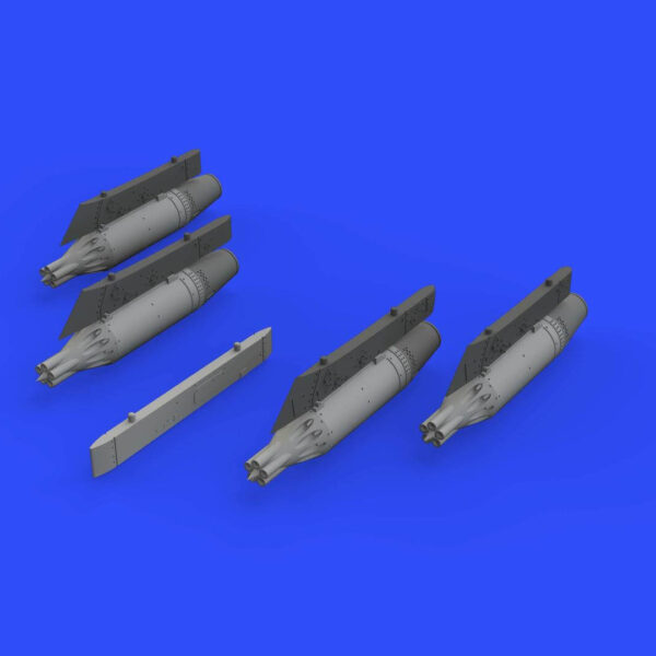 eduard brassin 672190 UB-16 rocket launchers w/ pylons for MiG-21 1/72 Kit en resina del lanza cohetes soviético UB-16 con los pilones del fuselaje y alas para el MIG-21