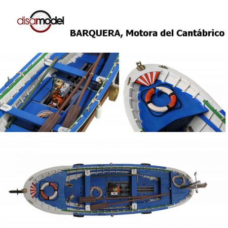 disarmodel 20145 Barquera Motora del Cantábrico maqueta escala 1/18