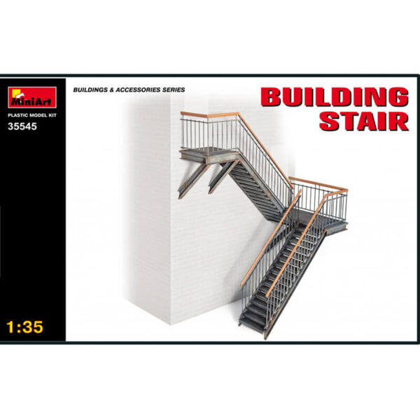 miniart 35545 Building Stair Buildings & Accesories Series kit escala 1/35