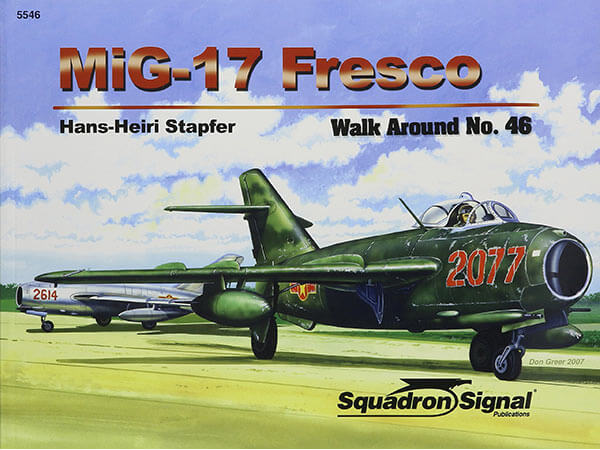 5546 Walk Arround: MIG-17 Fresco Estudio fotográfico en detalle del MiG-17 fresco.