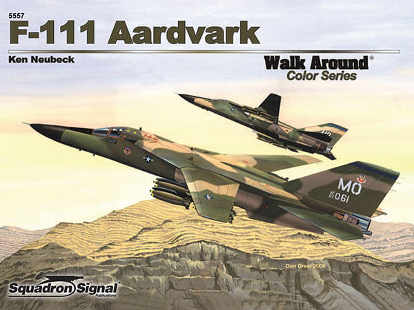 5557 Walk Arround: F-111 Aardvark Estudio fotográfico en detalle del F-111 Aardvark.