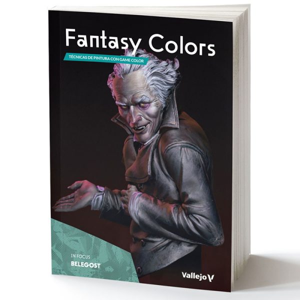 acrylicos vallejo 75068 Fantasy Colors: Técnicas de pintura con Game Color A través de ocho artículos, descubrirás las técnicas y secretos de algunos de los mejores pintores de fantasía del mundo y aprenderás a utilizar la gama Game Color para lograr los efectos más sorprendentes.