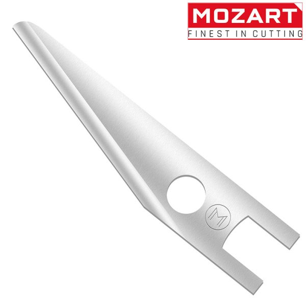 Mozart 10 hojas de precisión "PB1 Short" Blister con 10 Cuchillas "PB1 Corta" para Cutter de precisión Mozart P1 y P2. Presentación en dispensador de seguridad.