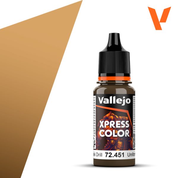 vallejo xpress color 72451 Khaki Drill - Uniforme Caqui 18ml 72451vallejo xpress color 72451 Khaki Drill - Uniforme Caqui 18ml 72451