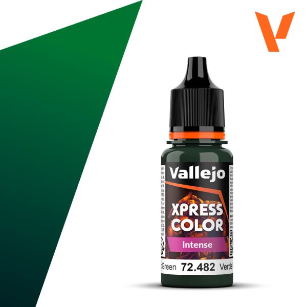 vallejo xpress color intense Monastic Green - Verde Monástico 18ml 72482