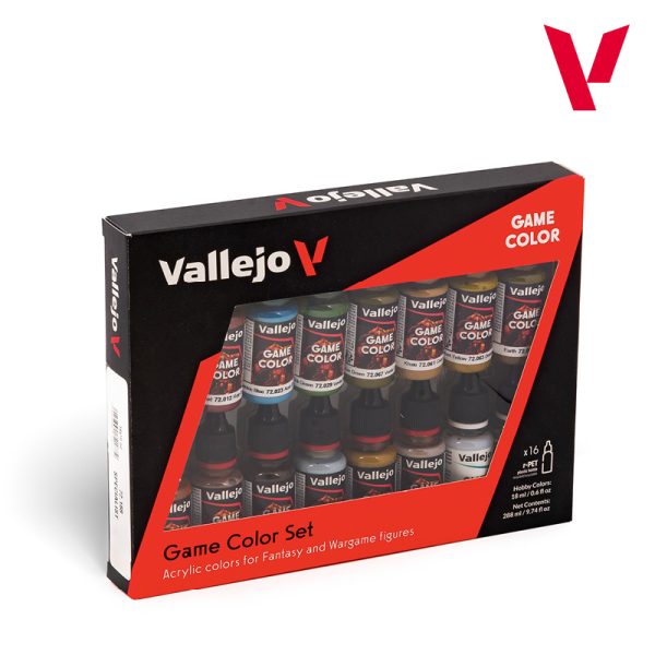 vallejo 72188 Game Color Set: Especialista Set compuesto por 12 colores, 2 auxiliares y 1 efecto de óxido, que complementan los sets 72.299 Introducción y 72.298 Avanzado.